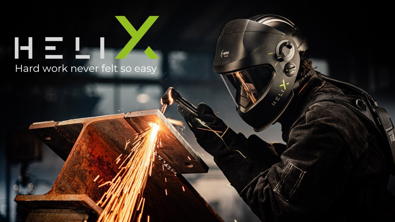 The New optrel Helix Welding Helmet