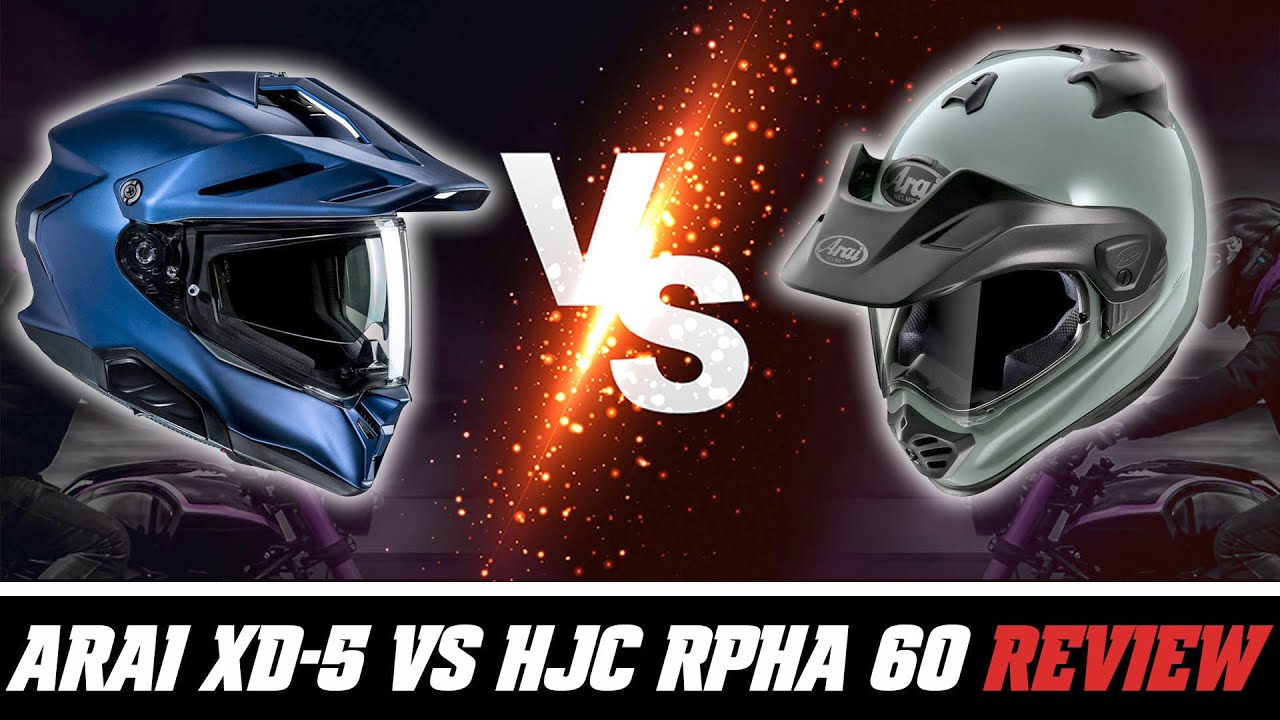 Arai XD-5 против шлема HJC RPHA 60 — обзор на SpeedAddicts.com