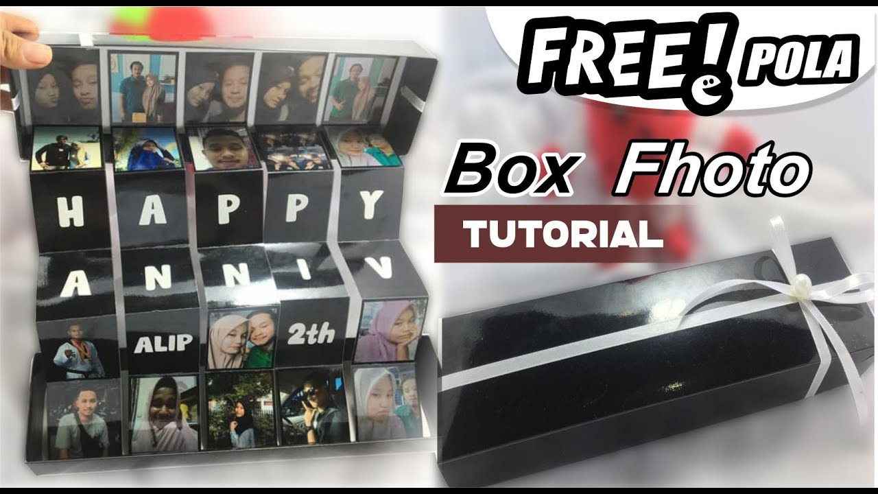 Ide Kreatif || membuat kado unik Foto Box | buat pacar | Teman | Sahabat