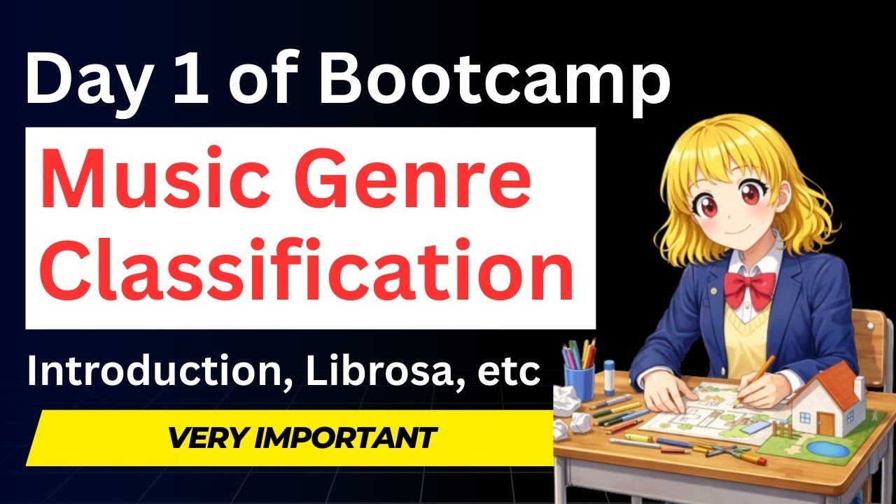 Day 1 of Music Genre Classification Project 