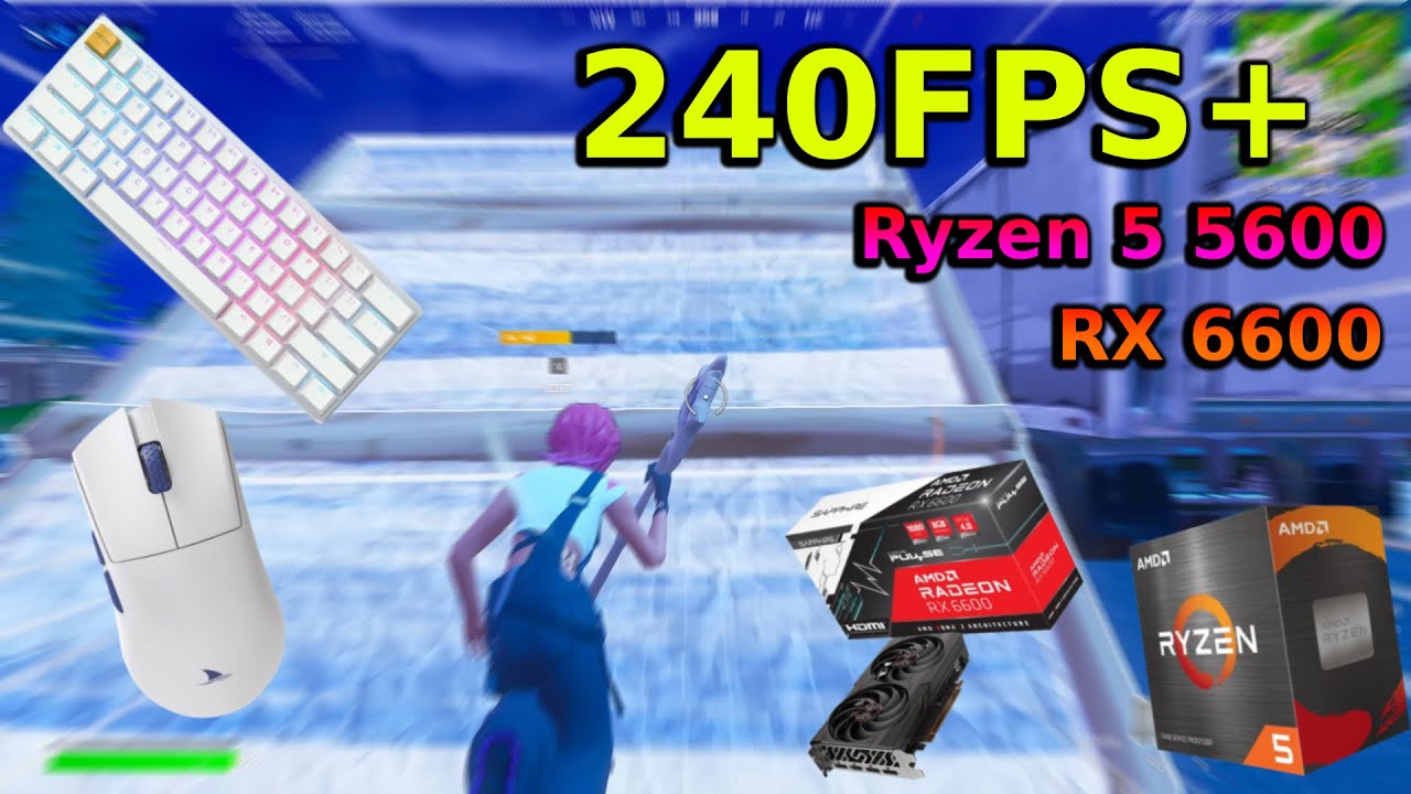 RYZEN 5 5600 | RX 6600 8GB | Chapter 6 Season 2 | Reload Ranked Benchmark