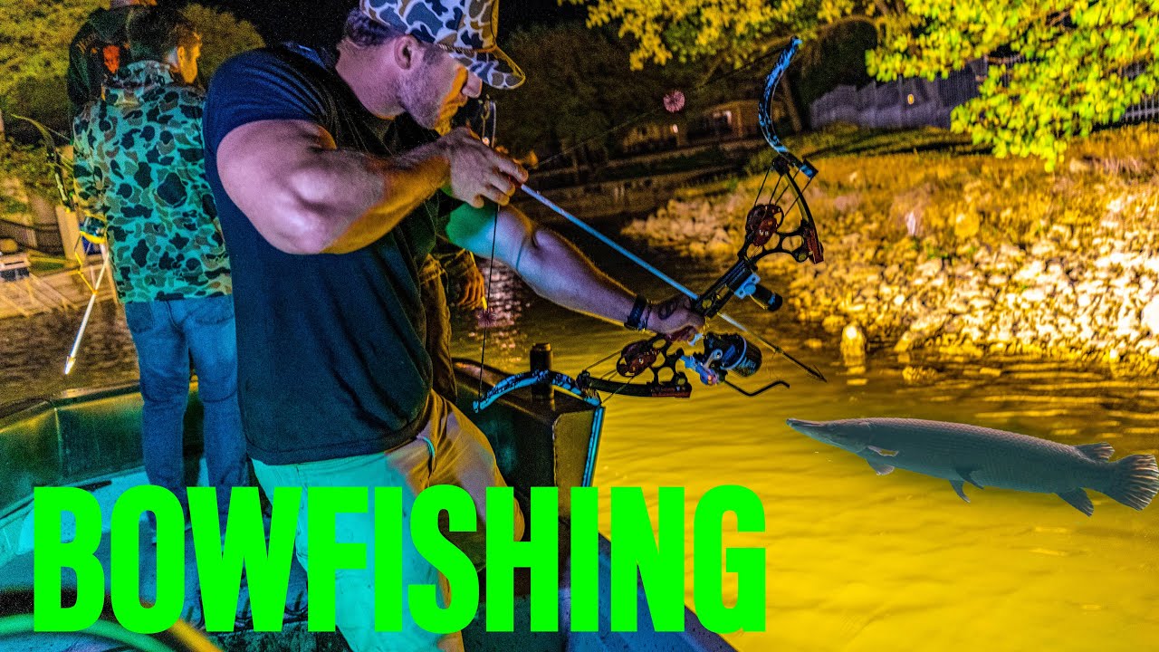 BOW FISHING DALLAS SUBURBS!!