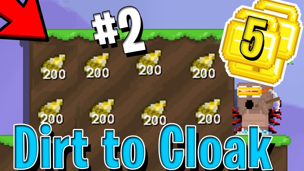 Bought 2k Seeds for 5 wls!! PRO TIPS!! - Dirt To Cloak #2
