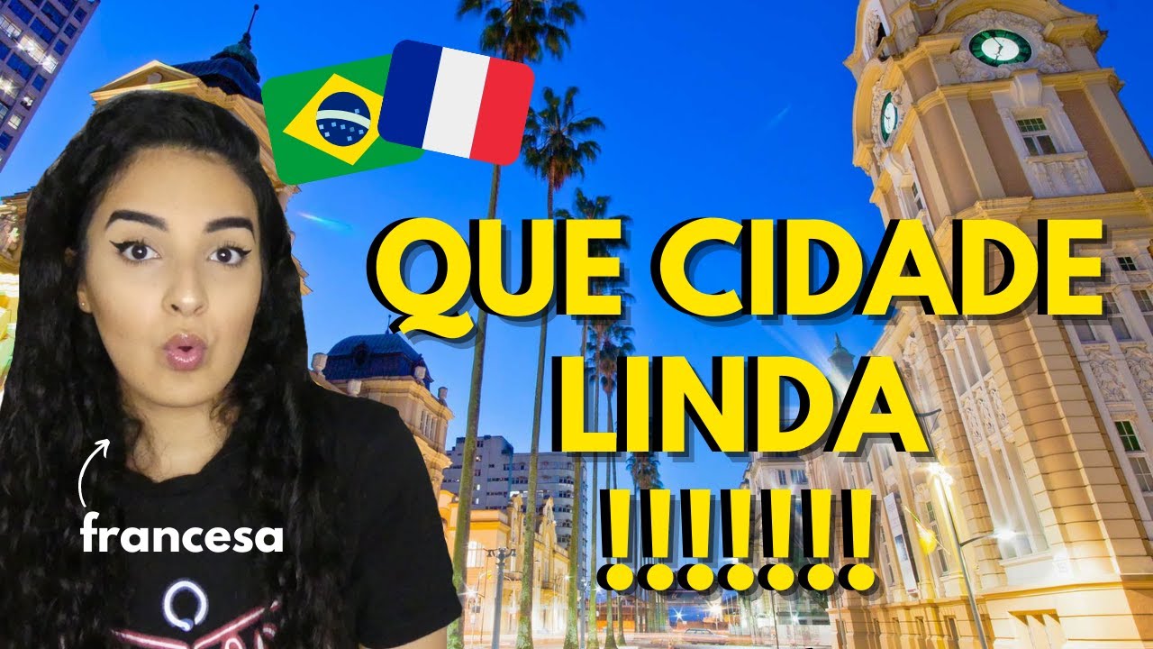 GRINGA FRANCESA REAGE A PORTO ALEGRE, RS *estou chocada, é tão lindooo*