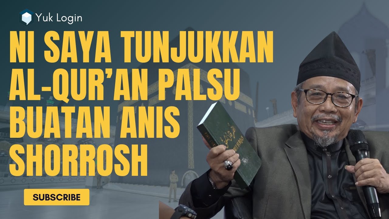 Saya Bangga Menjadi Muslim || UST ABU DEEDAT Tunjukkan Al-Qur'an Palsu Di Acara DIALOG MUALAF