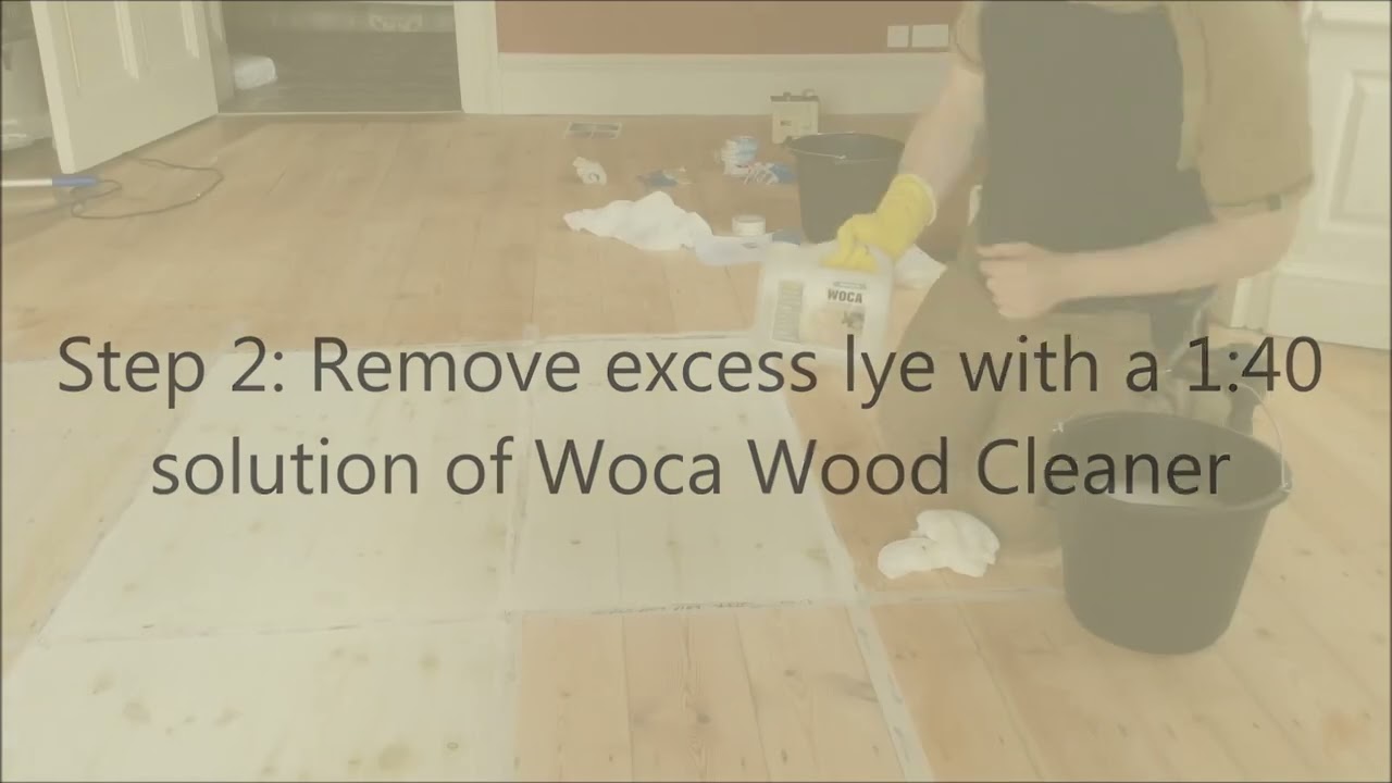 Kit, Prepare Woca Softwood Lye, Soap finish Woca white Soap DC011