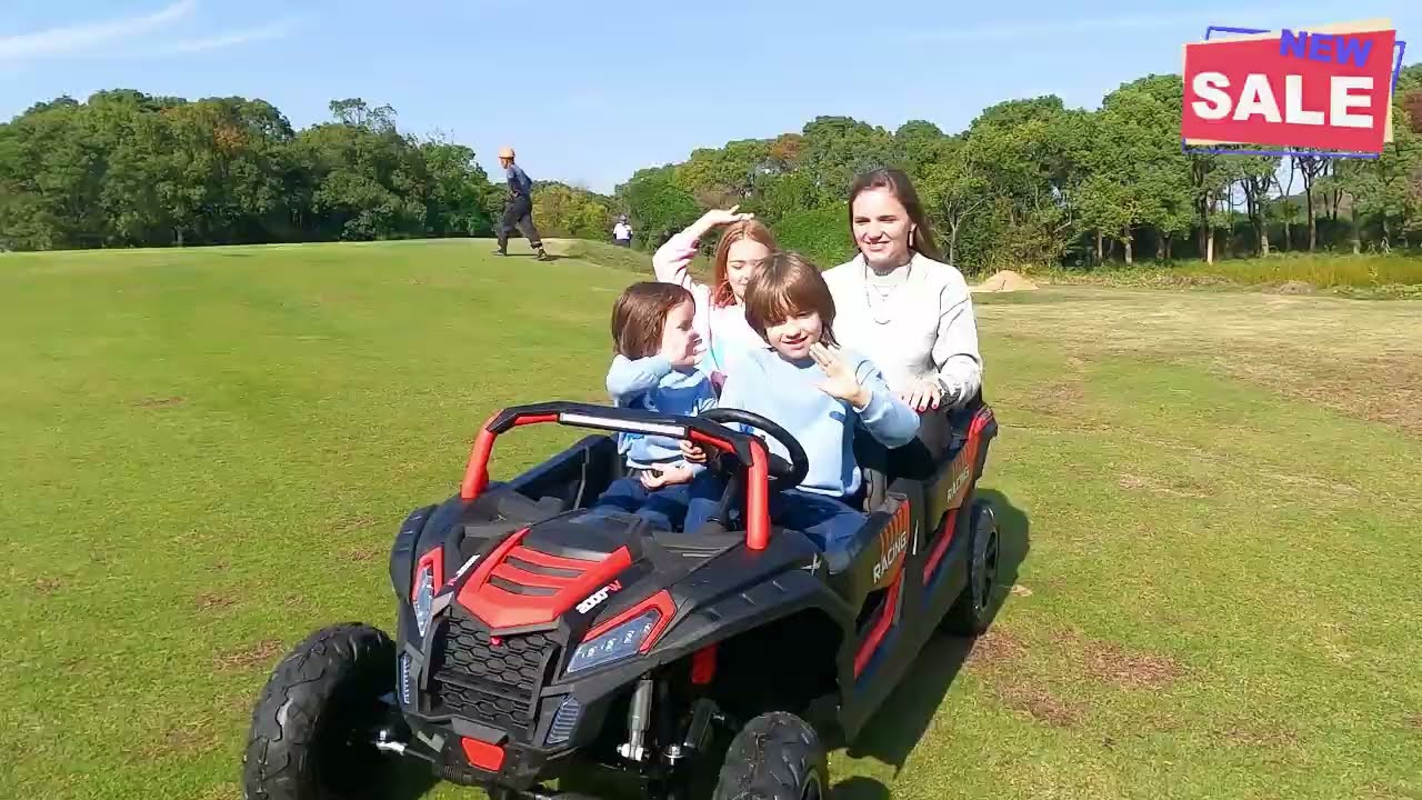 24V big kids ride on UTV power wheel/ Newest Ride On Utv 4 Wheel For Kids Baby Electric Utv