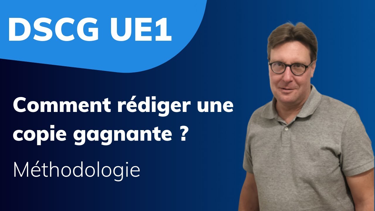 DSCG - UE 1 : Méthodologie 