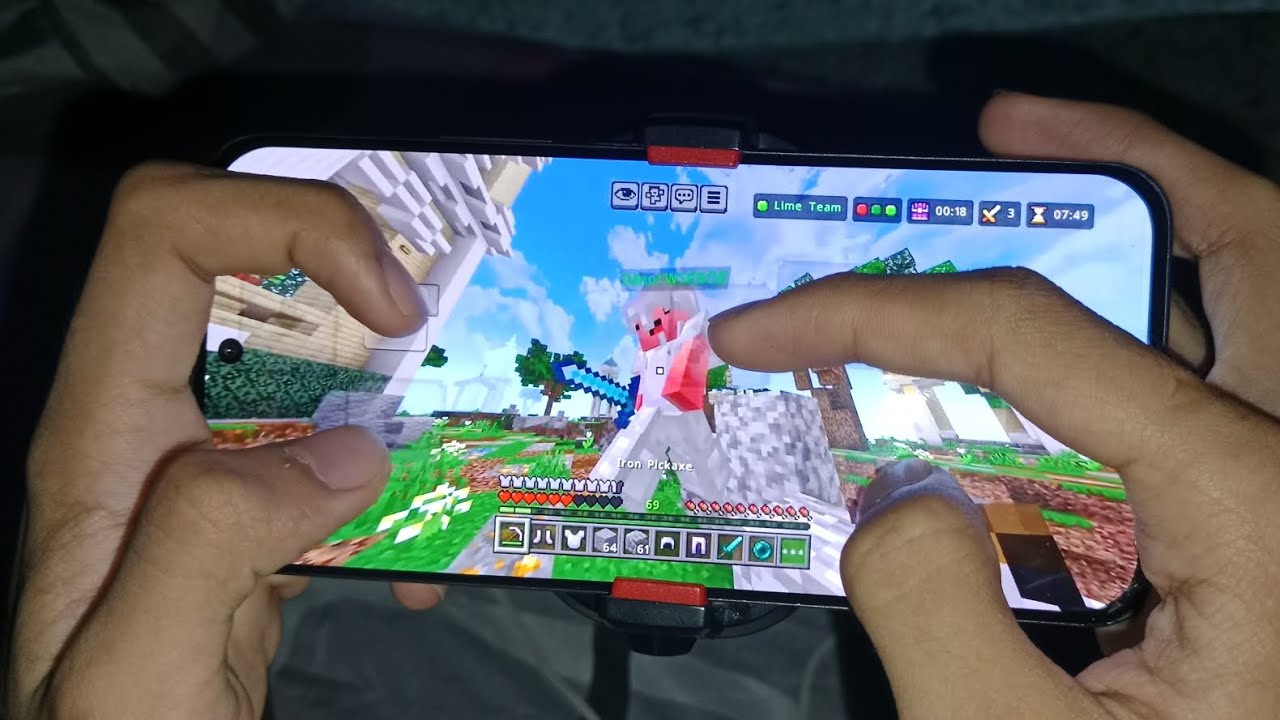14 CPS on Mobile Skywars is OP (Handcam)