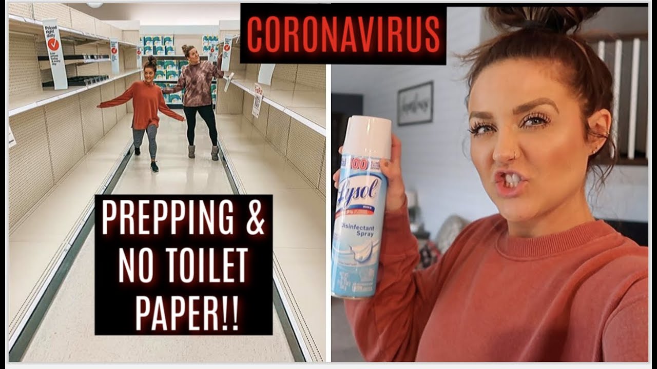 EMERGENCY CORONAVIRUS PREP! | WE NEED TOLIET PAPER! |
