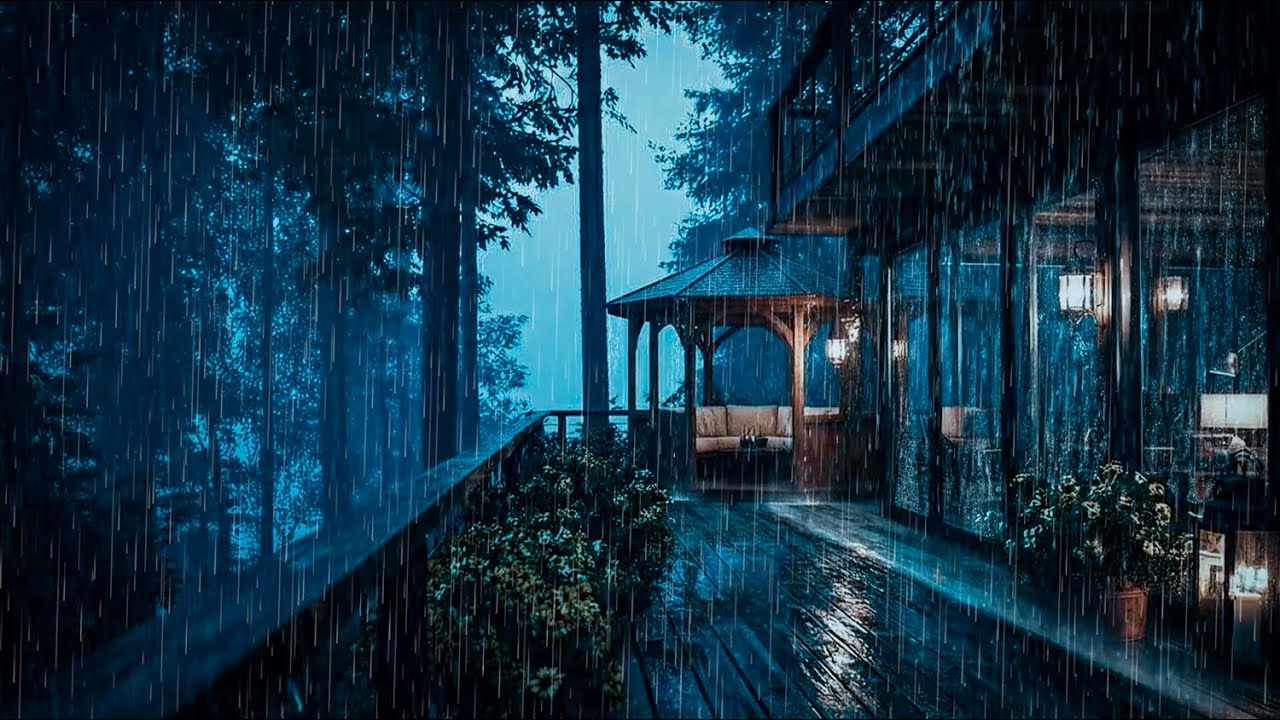 Gentle Rain Sounds to Ease Stress and Fall Asleep Naturally
