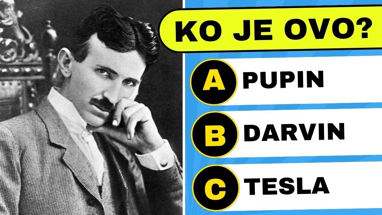 🧠 50 Opštih Pitanja koja Većina Ljudi NE ZNA ❌ | Da Li si Pametniji od 5. Razreda?