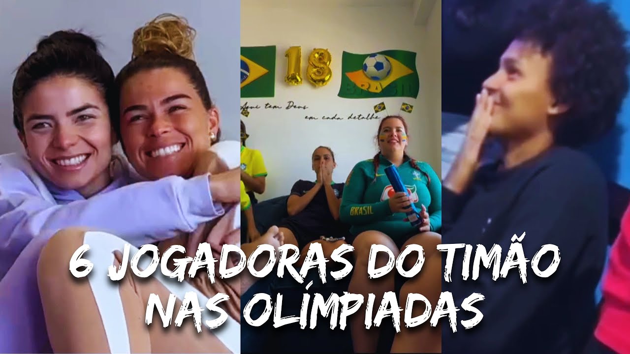 REAÇÕES DAS JOGADORAS DO CORINTHIANS NA CONVOCAÇÃO DA SELEÇÃO BRASILEIRA PARA AS OLIMPÍADAS DE 2024