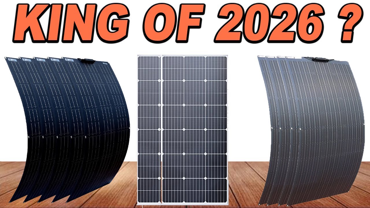 Top 3 Best Solar Panels 2026 – Most Efficient & Powerful Picks
