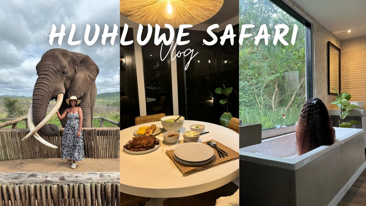 Hluhluwe's hidden gems: Safari vlog🐘