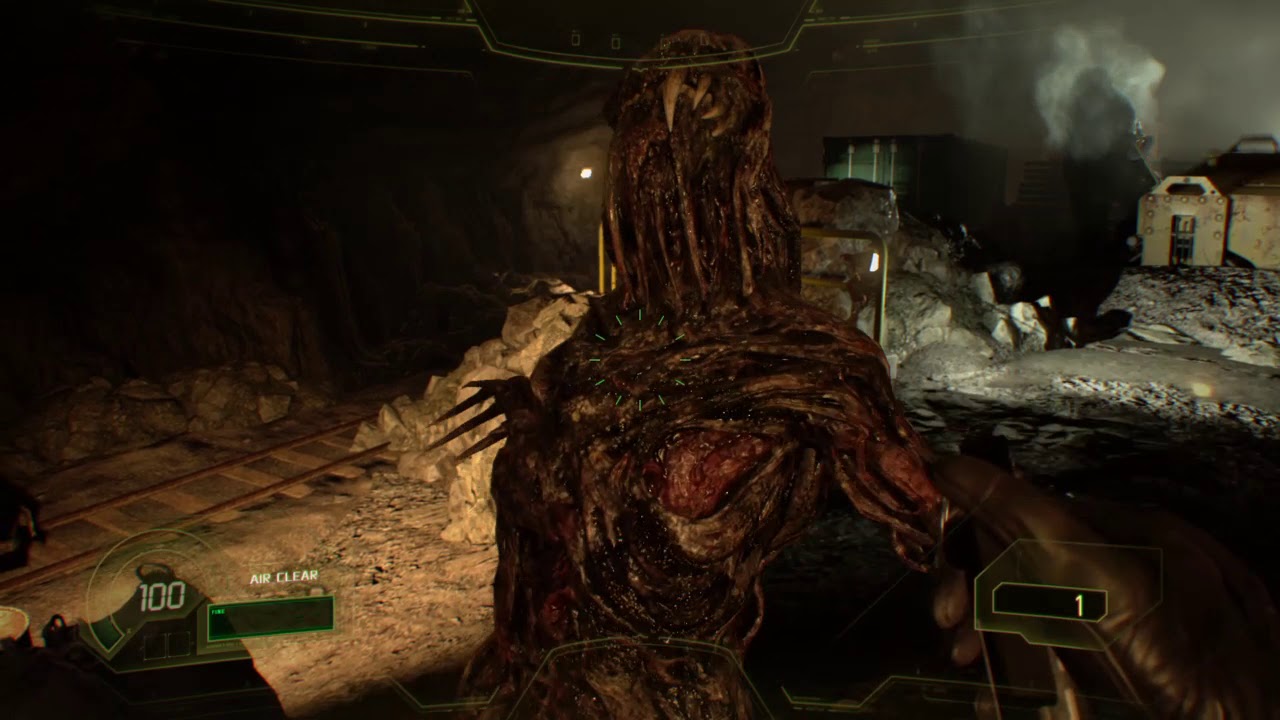 RE7 Not A Hero (Professional diffculty) - Getting the cell key with a parry into double hit