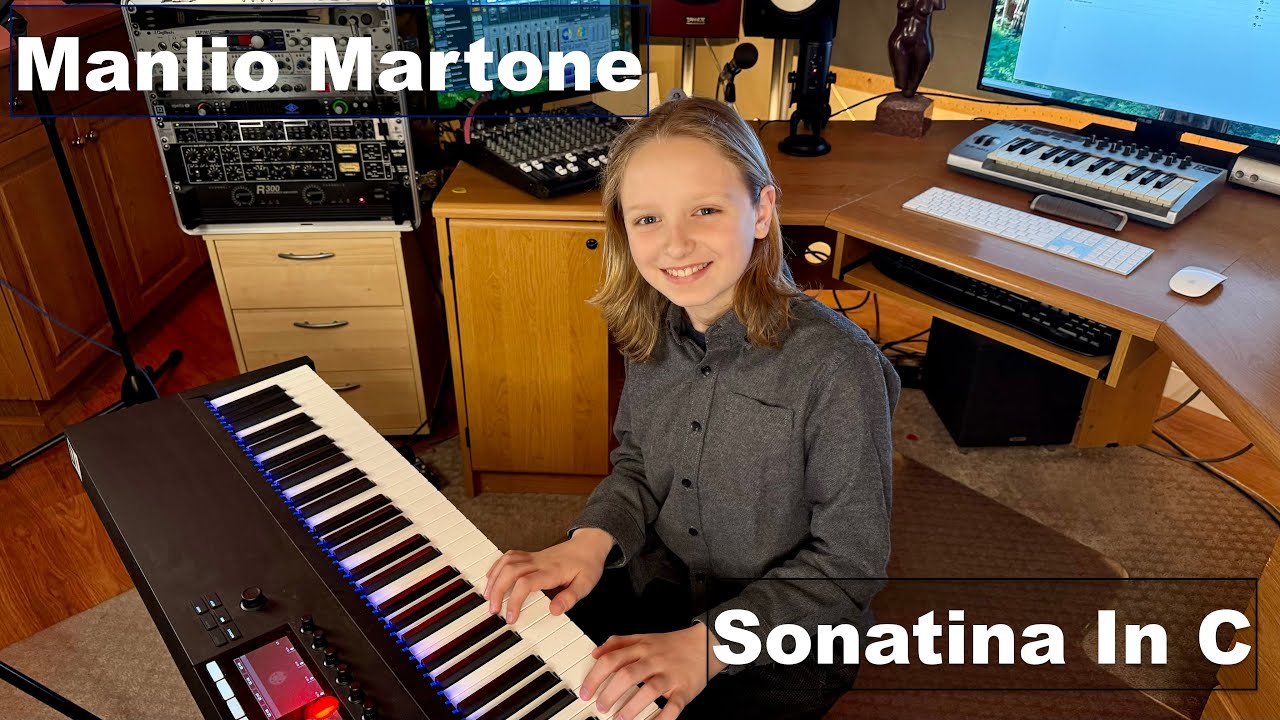 MANLIO MARTONE performs Sonatina in C