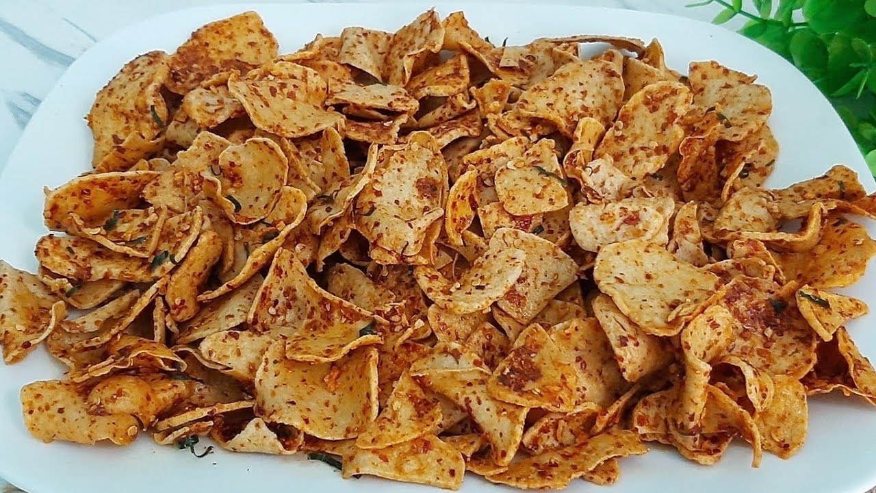 CEMILAN SATU INI WAJIB BANGET KAMU COBAIN ! DIJAMIN KETAGIHAN ! KERIPIK BASRENG PEDAS DAUN JERUK
