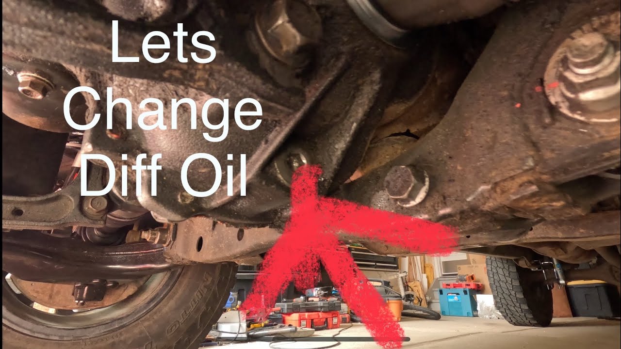 1995 - 2004 Toyota Tacoma Front Differential Fluid Service | DIY Step-by-Step