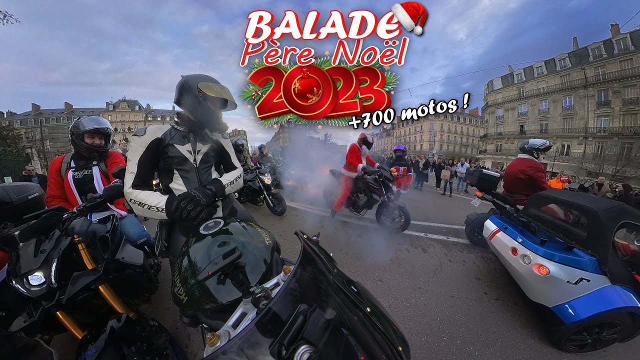 BALADE PÈRES NOËL À DIJON 🎅 + 1000 CADEAUX ! 🎁