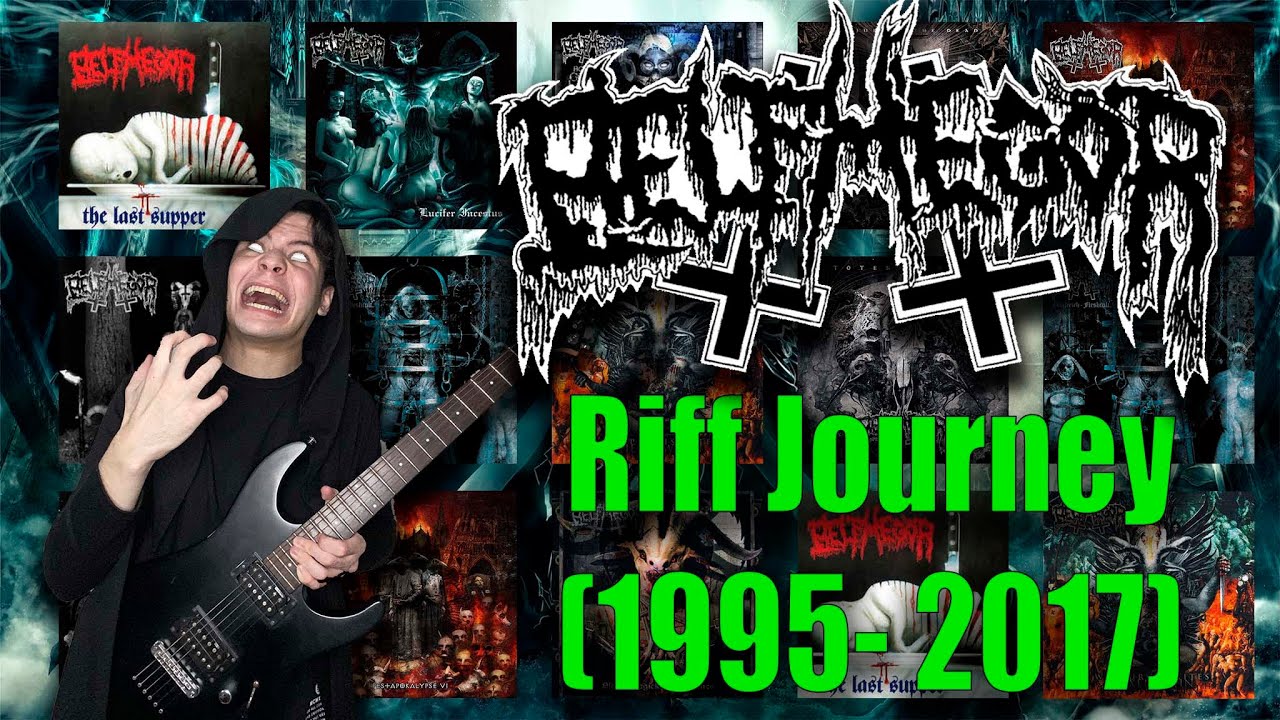 BELPHEGOR Riff Journey (1995 - 2017 Guitar Riff Compilation)
