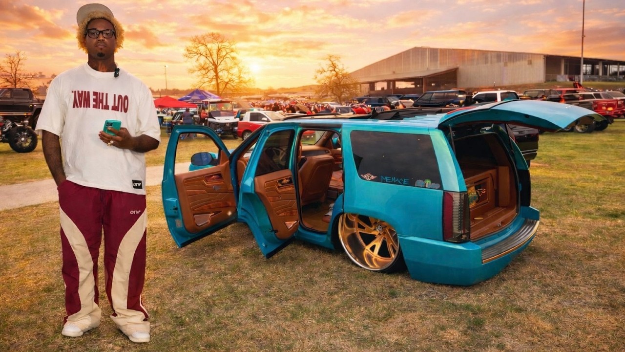 PC CUSTOMIZING JUST REVEALED HIS FULLY CUSTOM TAHOE ON 28s INTRO BILLET WHEEL