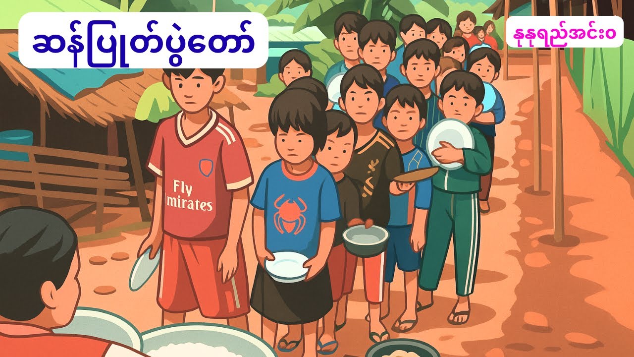 ဆန်ပြုတ်ပွဲတော် (ဖြစ်ရပ်မှန် ရသ၀တ္ထုတို) #နုနုရည်အင်း၀ #၀တ္ထုတို #audiobookmm