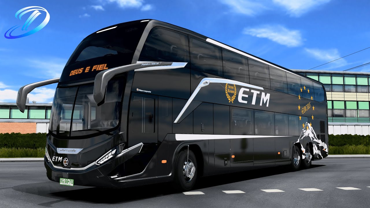 ETS2 1.47 | BUS MOD | MARCOPOLO PARADISO G8 1800 DD