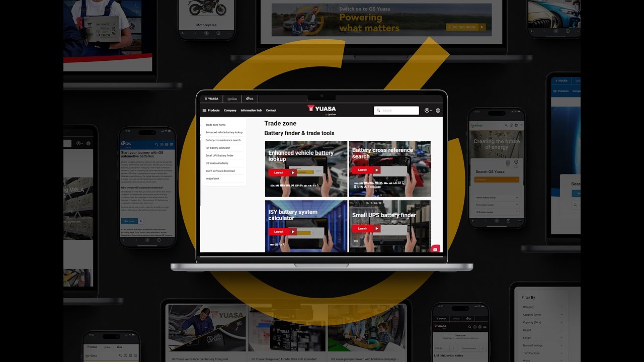 Онлайн-торговая зона Yuasa и GS: объяснение