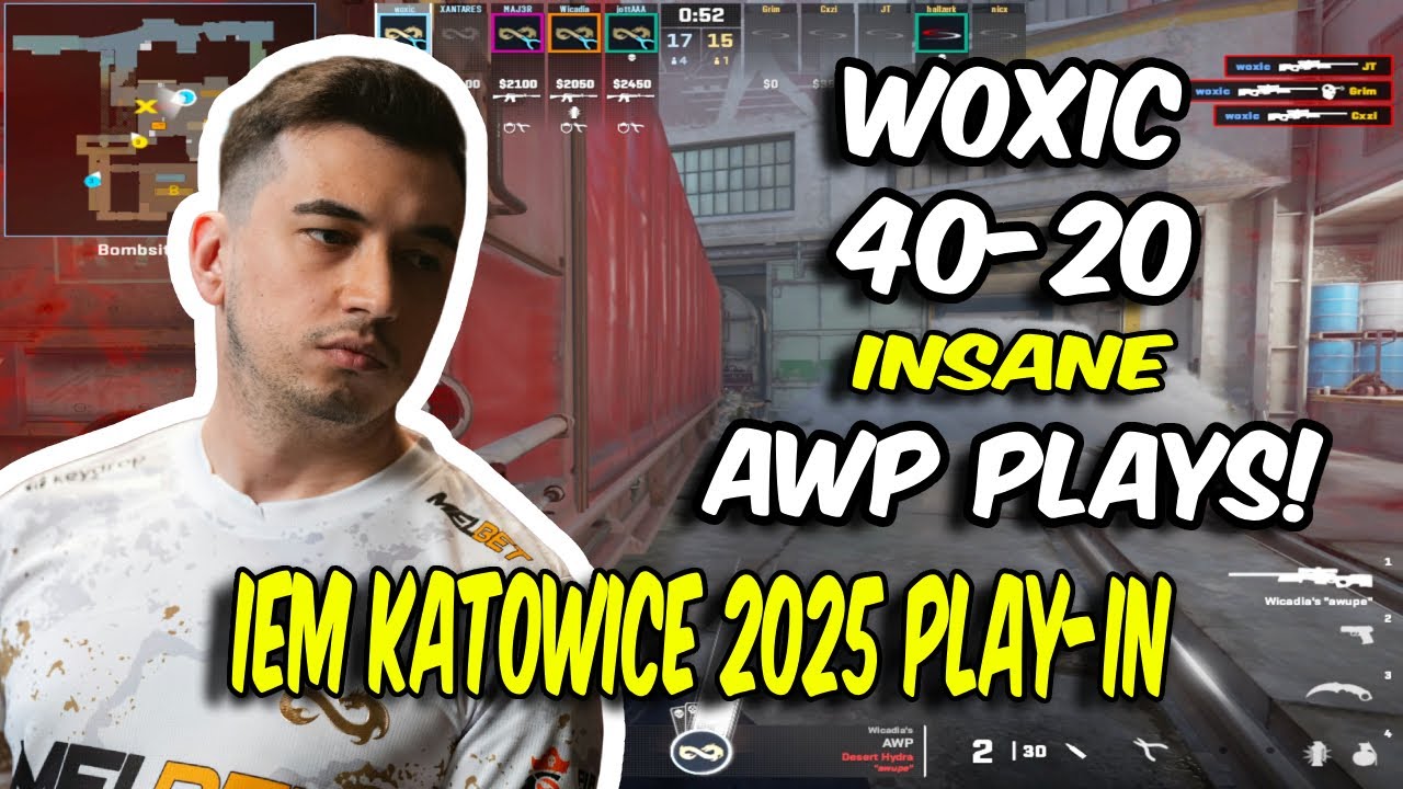 CS2 POV Eternal Fire WOXIC (40/20) vs Complexity (Train) IEM Katowice 2025 Play-in