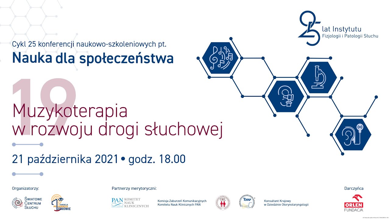Muzykoterapia w rozwoju drogi słuchowej - 