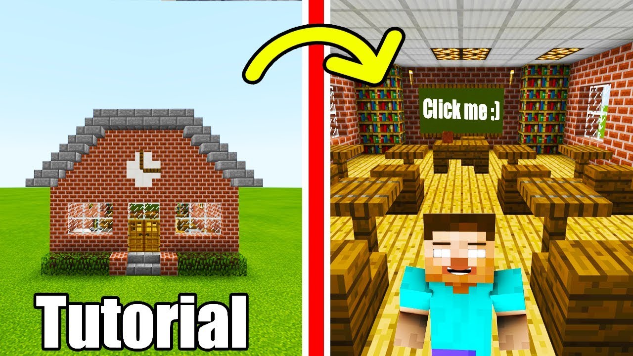 Minecraft: Как создать Школу Монстров (Руководство по Школе Монстров)
