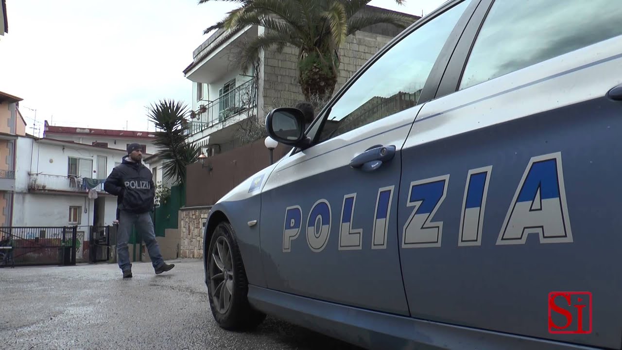 Napoli - La casa del latitante Mariano Riccio (05.02.14)