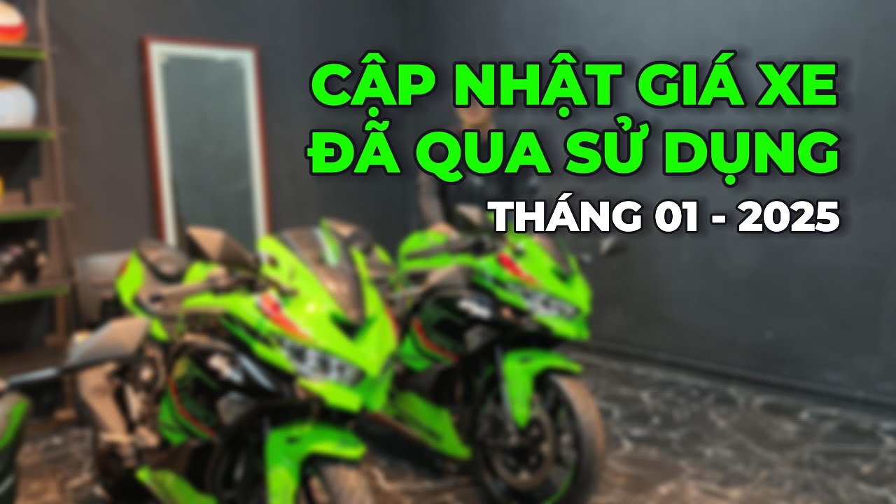 Cập nhật giá xe đã qua sử dụng tại Kawasaki Max Moto Hà Nội | Tháng 01.2025 #kawasaki #maxmoto