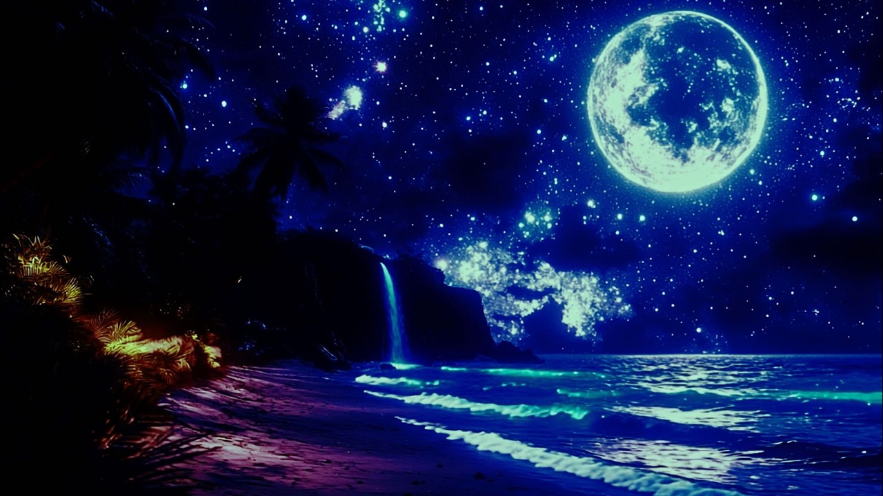 Black Screen Ocean Waves | Deep Sleep All Night (3 Hours)