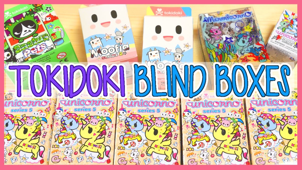 Mega Tokidoki Blind Box Opening