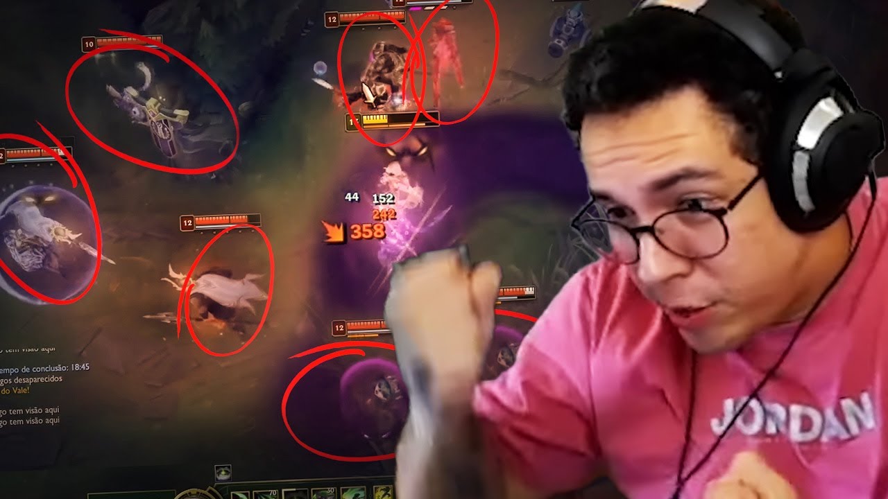 PARECE QUE O TIME DOS CARA TEM MAIS PLAYER
