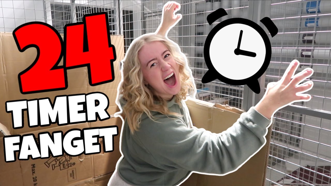FANGET 24 TIMER I ET K&AElig;LDERRUM!
