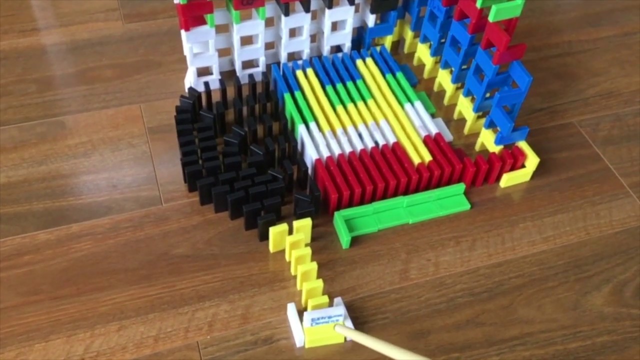 SATISFYING REVERSE DOMINO VIDEOS!!!!!