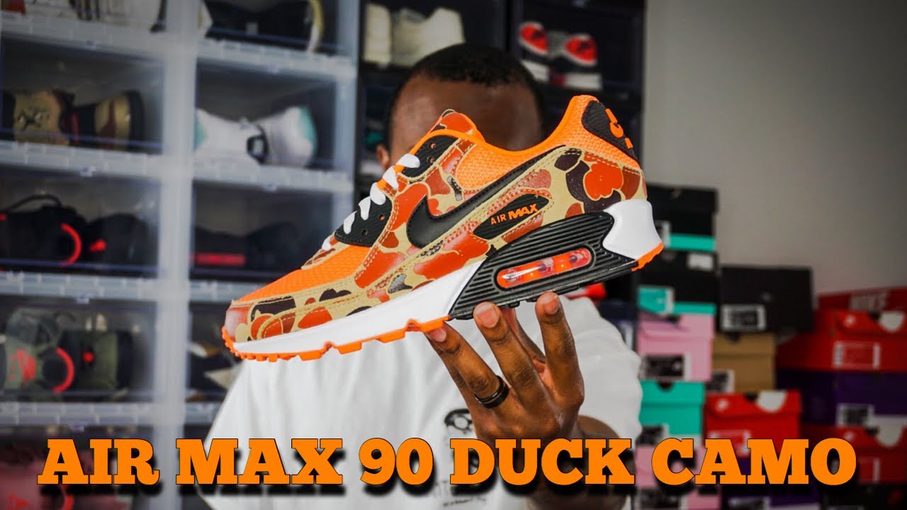 AIR MAX 90 ORANGE DUCK CAMO REVIEW