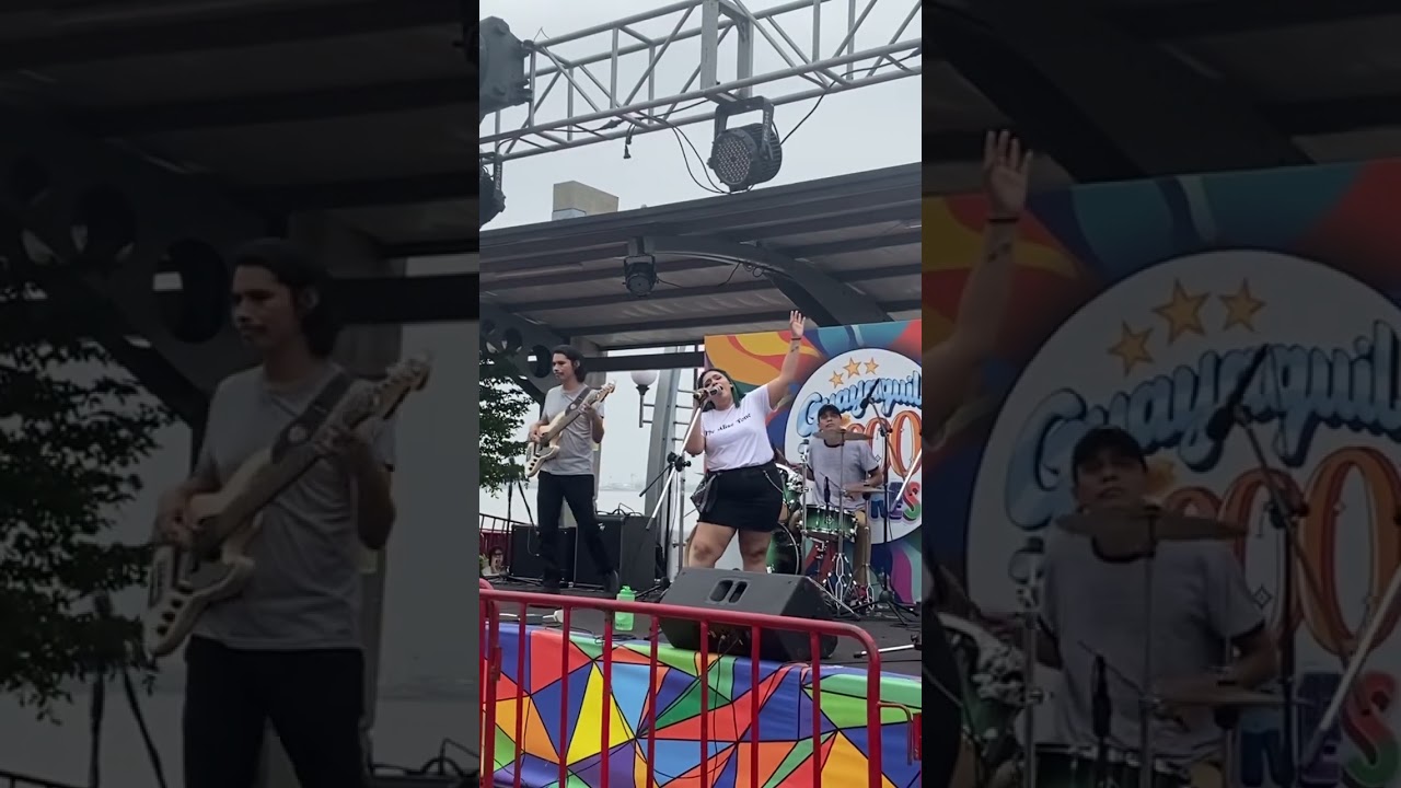 First Time We Played On The Malec&oacute;n 2000 (Guayaquil - Ecuador) you were great! An Amazing Afternoon