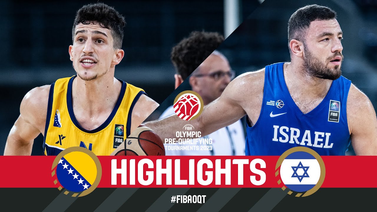 BIH 🇧🇦 v ISR 🇮🇱 | Semi-Finals Highlights |FIBA Olympic Pre-Qualifying Tournament 2023 Poland-Estonia