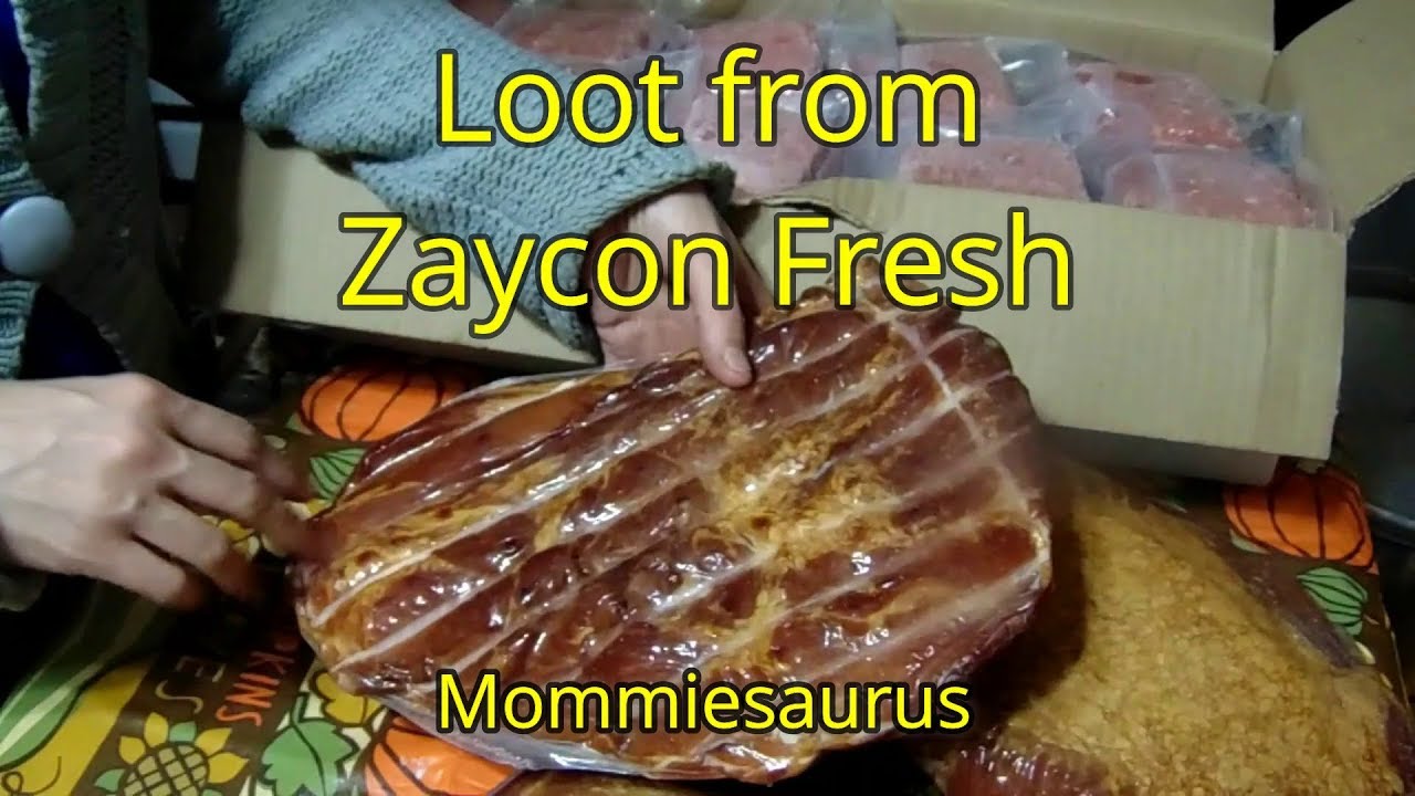 My loot from Zaycon fresh