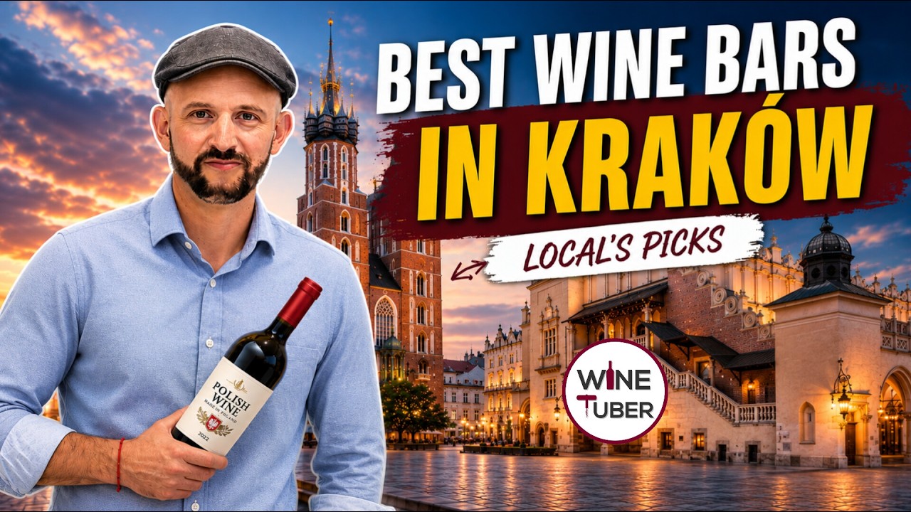 The best wine bars in Krakow | @WineTuber