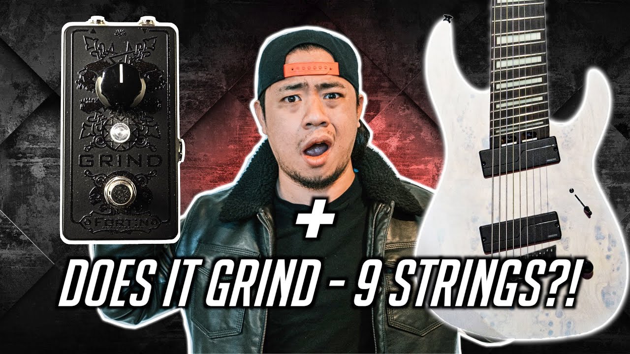 9 String Guitar?! - Does it Grind - Lucas Mann LM9