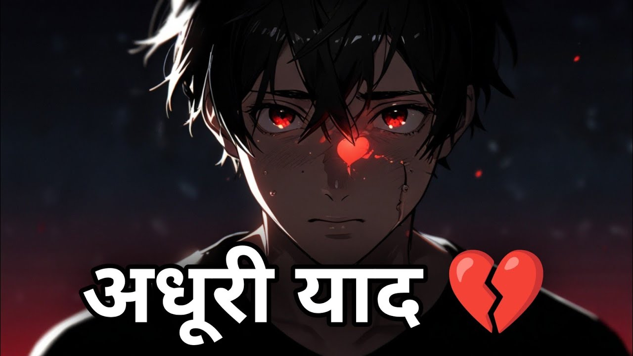 अधूरी याद 💔 | Heart Touching Sad Love Song | Emotional Hindi Song | Mayur Mashup 