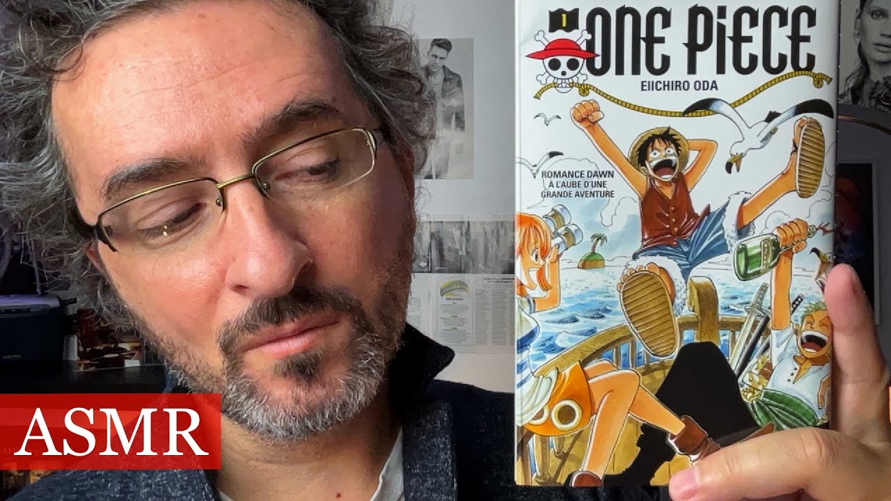 Découverte de ONE PIECE ; LECTURE CHUCHOTÉE du MANGA. #asmr