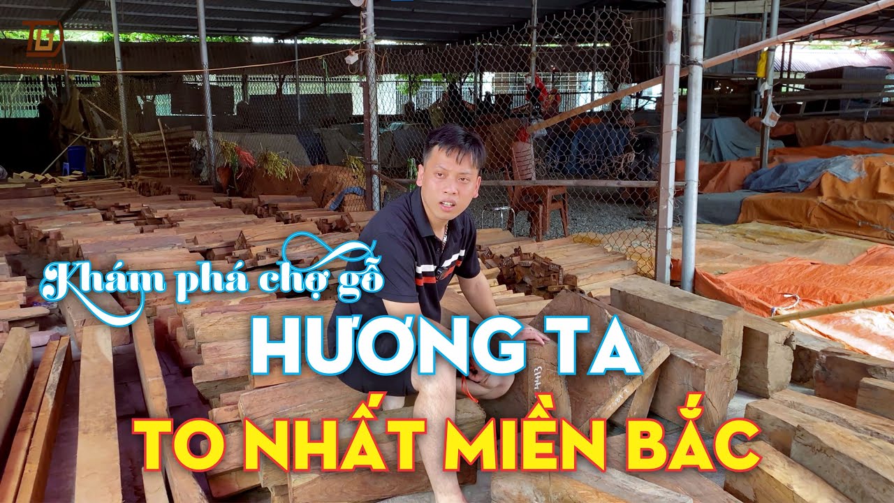 Khám Phá Chợ Gỗ Hương ta to nhất miền Bắc | Tìm mua phôi tượng Quan Công