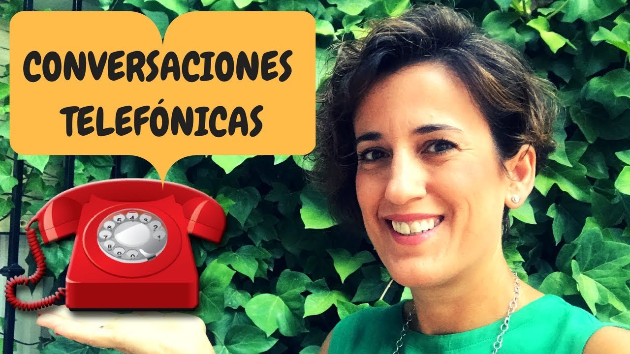 🔝APRENDER ESPAÑOL: CONVERSACIONES TELEFÓNICAS | (NIVEL INTERMEDIO). ESPAÑOL CONVERSACION.