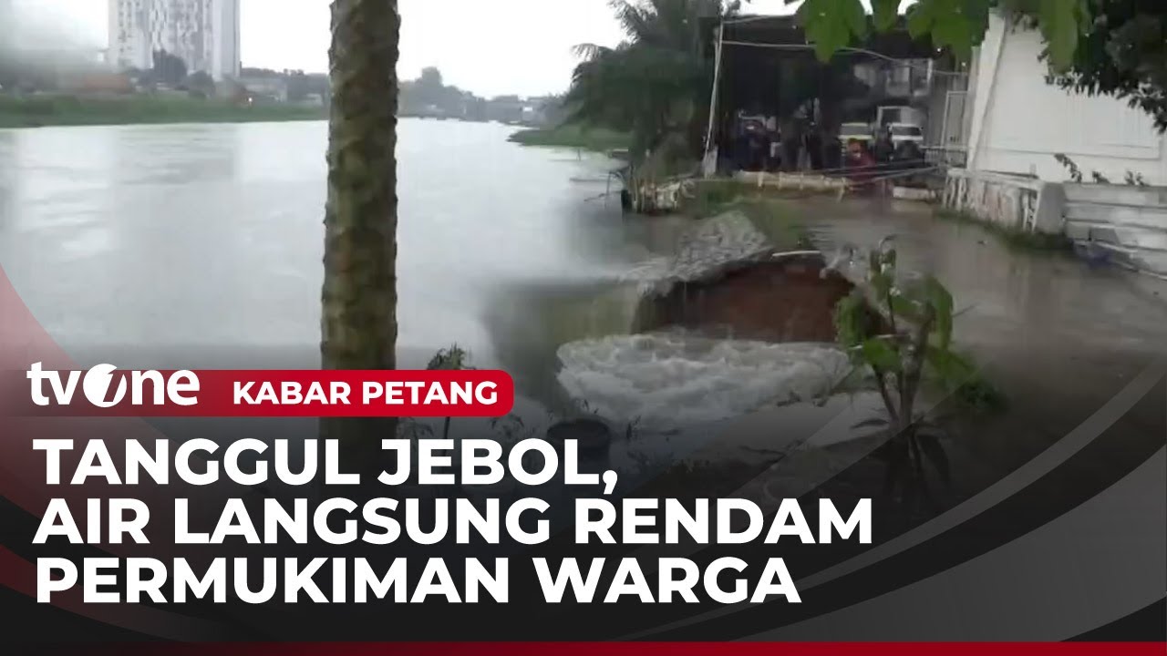 Tanggul Jebol, 200 KK di Karawang Terdampak Banjir | Kabar Petang